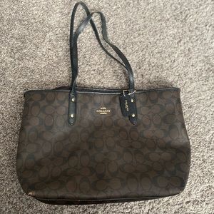 Dark Brown Coach Purse